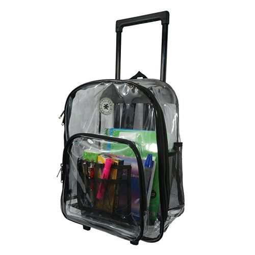 Rolling Clear Backpack