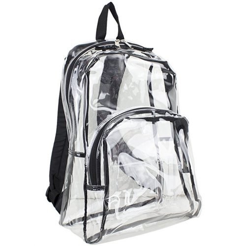 clear backpack target